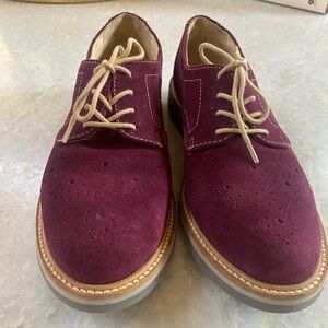NWOT Nordstrom/ Halogen Halindy-Lea Women’s Burgundy Wine Wing Tipped Oxfords